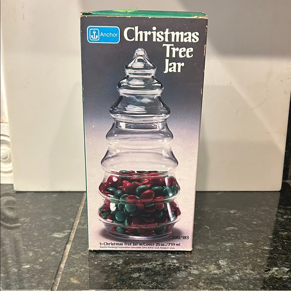 Vgt Anchor Christmas Tree Jar in original box - Picture 2 of 5